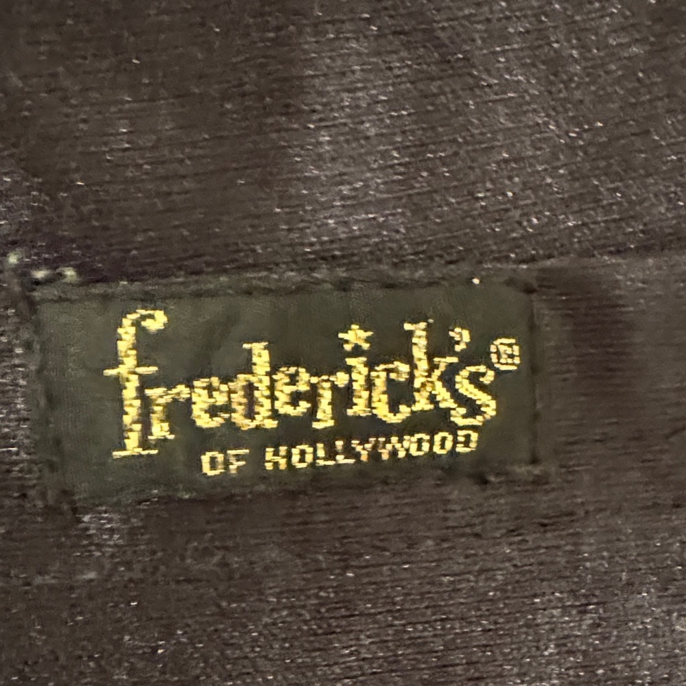 Vintage Frederick's of Hollywood Women's Black Straight Leg Pants - Picture 2 of 14